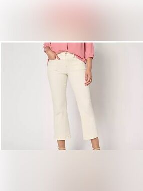 Liverpool Los Angeles Hannah Crop Jeans with Vintage Welt Pockets Size 4